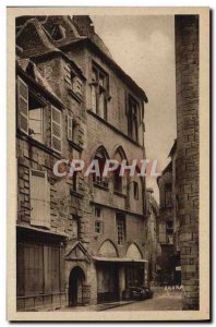 Postcard Old Sarlat Hotel Plamon