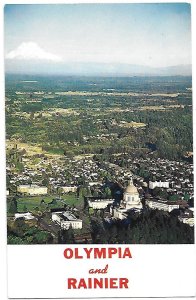 Olympia Washington and Mt Rainier in the Background