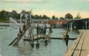 United States Cincinnati Ohio children`s swimming pool in Chester Park 1912