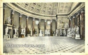 East Side, Statuary Hall, US Capitol - District Of Columbia s, District of Co...