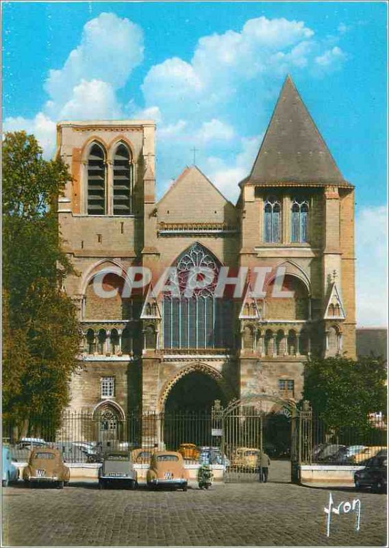 Modern Postcard Le Mans Sarthe Our Lady of Couture