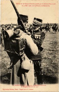 CPA Militaire Nancy - Revue du 20e Corps d'Armée passée par le (90663)