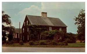 Postcard HOUSE SCENE Marshfield Massachusetts MA AR4801