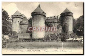 Old Postcard From Around Bagnoles De L & # 39Orne Vue Generale du Chateau de ...