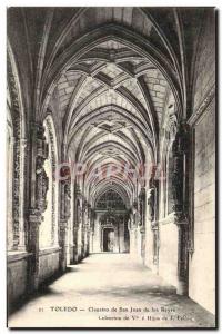 Postcard Old Toledo Cloister of San Juan de los Reyes