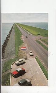 BF24163 afsluitdijk friesland netherland lentge car  front/back image