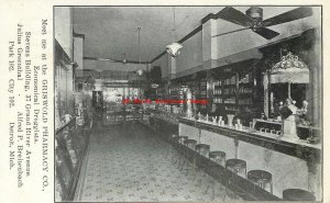 MI, Detroit, Michigan, Griswold Pharmacy Drug Store, Interior View, Taylor Pub