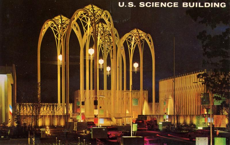 WA - Seattle, 1962. Seattle World's Fair (Century 21 Exposition). U.S. Scienc...