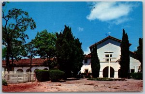 Vtg California CA Mission San Juan Bautista Postcard