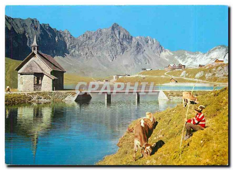 Postcard Modern Melchsee Frutt Zentralschweiz Sommer Und Winterkurort