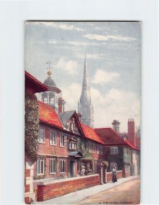 Postcard In The Close Salisbury England