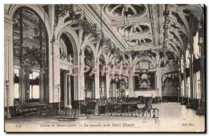 Monaco - Monte Carlo - Casino - New Salle Henri Sebmitt - Old Postcard