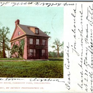 1901 UDB Philadelphia, PA William Penn House Detroit Postcard, Adolph Meier A228