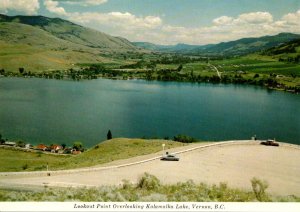 Canada British Columbia Vernon Lookout Point Overlooking Kalamalka Lake