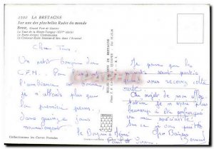 Modern Postcard Brest Grand Harbor Door planes war