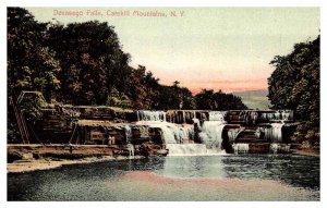 Postcard WATER SCENE Catskills New York NY AT7861