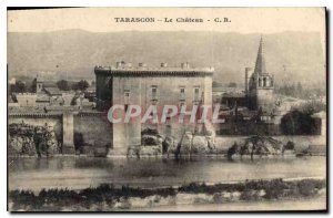 Old Postcard Tarascon Chateau