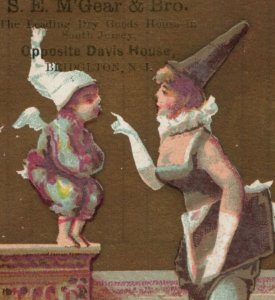 1880s S.E. M'Gear & Bro. Dry Goods Fantasy Angel Fairy Set Of 4 F118