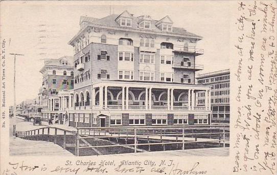 New Jersey Atlantic City Saint Charles Hotel 1912