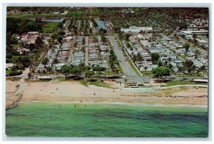 c1960's Aerial View Of Briny Breezes Trailer Park Delray Beach Florida Postcard