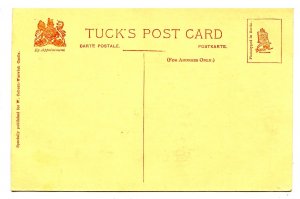 UK - England, Warwick Castle from The Bridge (Tuck)