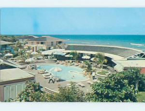 Unused Pre-1980 BEACH SCENE Montego Bay Jamaica F5988