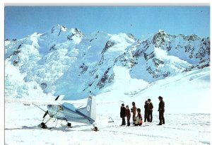 Ski Plane on Tasman Glacier Mt Cook National Park New Zealand 4 x 6