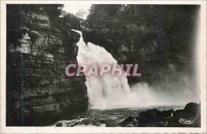 Modern Postcard Frontiere Franco Suisse Saut du Doubs