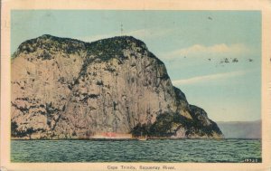 Canada Cap Trinité Saguenay River Vintage Postcard 07.15