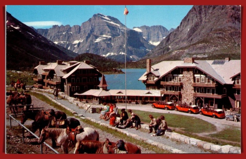 Montana - Many Glacier Hotel - Swiftcurrent Lake - [MT-083]