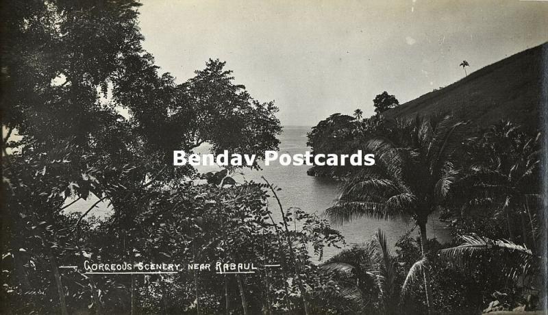 Bismarck Archipelago PNG RABAUL New Britain Gorgeous Scenery 1910s RP