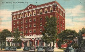 Vintage Postcard 1950 View of New Albany Hotel Building Albany Georgia GA