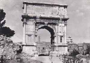 Italy Roma Rome Arco di Costantino 1956