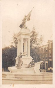 Baltimore Maryland Francis Scott Key Monument Real Photo Postcard JE359911
