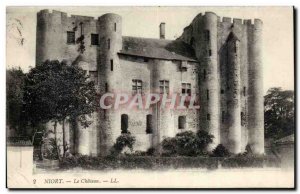 Niort - Le Chateau - Old Postcard