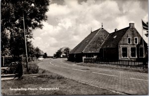 Netherlands Terschelling Hoorn Dorpsgezicht Vintage Postcard C022