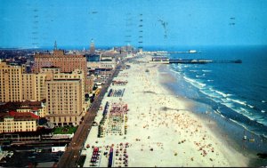 New Jersey Atlantic City Aerial View 1960