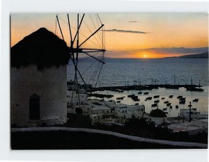 M-123665 Sunset at Mykonos Greece