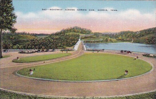 Roadway Across Norris Dam Norris Tennessee