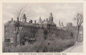 Maine Portland Maine General Hospital Western Promnade