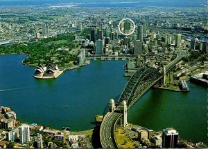 Australia Sydney Aerial View With The Sydney Hilton