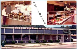 M-54933 The Newest Idea In Dining Ogles Buffet Restaurant Gatlinburg TN