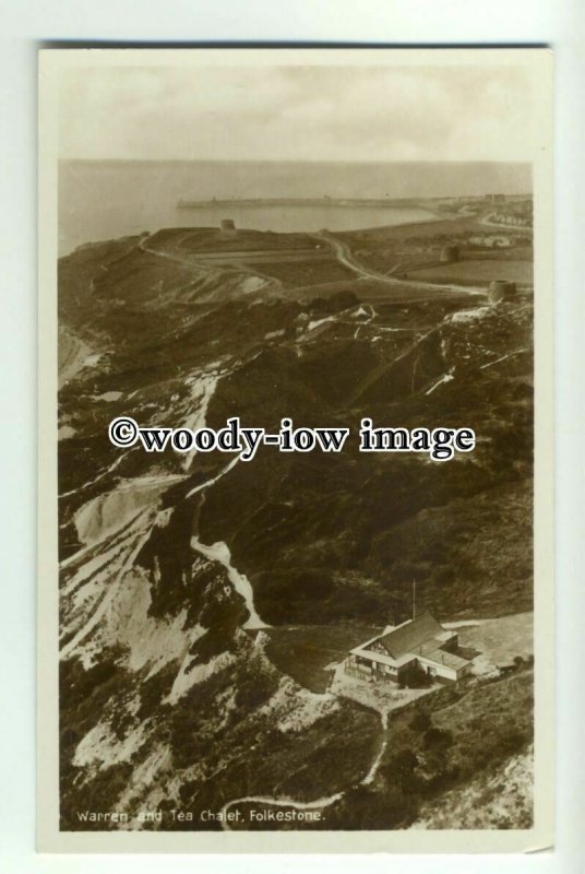 tp0888 - Kent - The Warren & New Tea Chalet Gardens, in Folkestone - Postcard