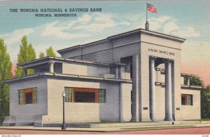 WINONA , Minnesota, 30-40s ; National Bank