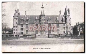 Old Postcard Nevers Ducal Palace