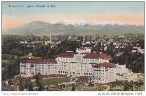 California Pasadena Hotel Huntiongton 1921