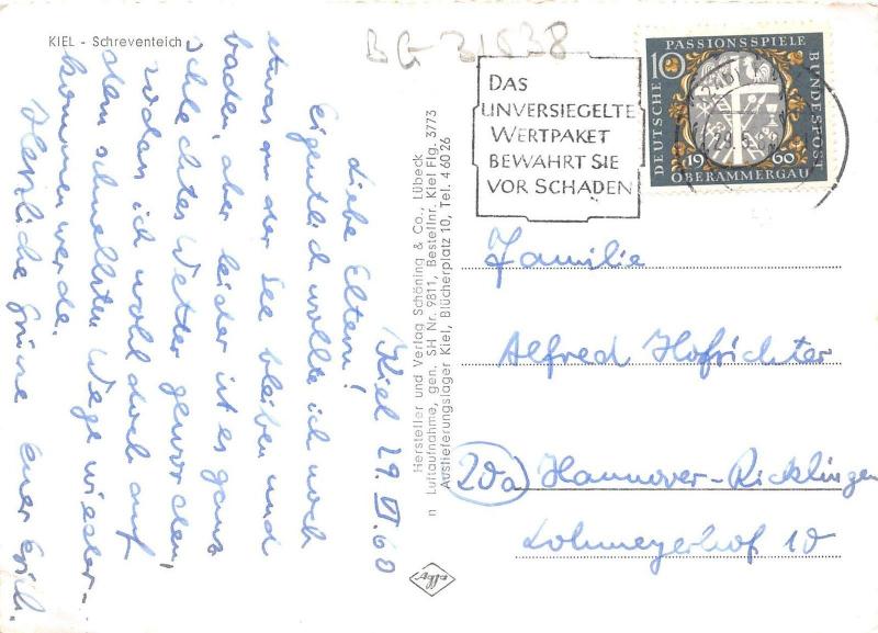 BG31538 kiel schreventeich  germany   CPSM 14.5x10cm