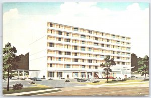 Vintage Hospitality House Motor Inn Arlington VA Mid-Century Postcard