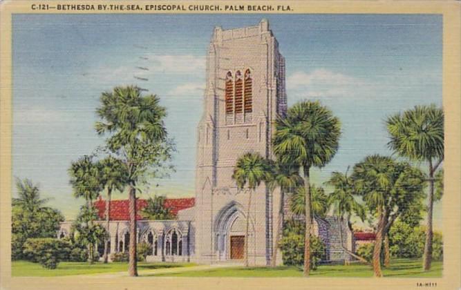 Florida Naples Bethesda By The Sea Episcopal Church 1946 Curteich