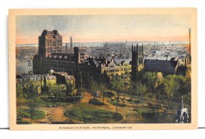 Windsor Station, Montreal, Canada - Postcard